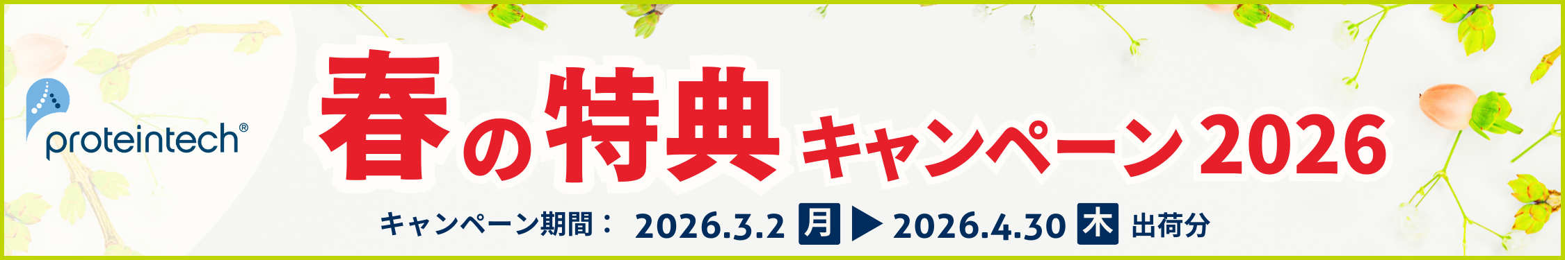 プロテインテック　キャンペーン