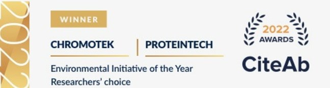 プロテインテックとクロモテックは2022年CiteAb Awardsに選出されました